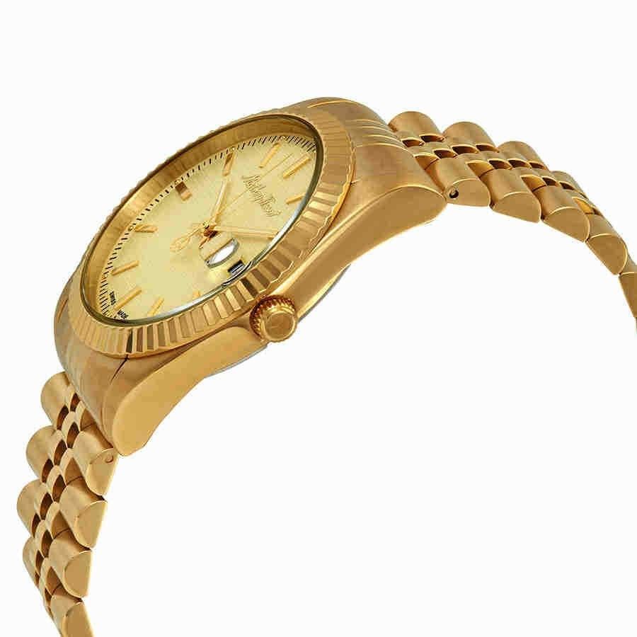 Mathey-Tissot Mathy III Gold Tone Stainless Steel Gold Dial Quartz H810PDI Men's Watch