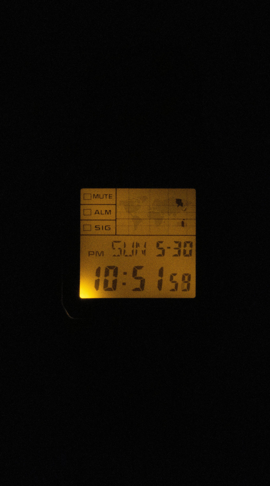 Casio Digital Bleu LF-30W-2A