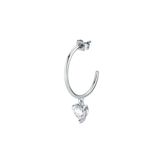 La Petite Story Single Steel Earrings With Clear Crystal LPS02AQM26 For Women