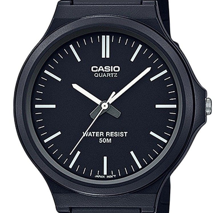 Casio Youth Analog Resin Noir