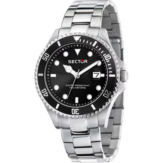 Sector 230 Stainless Steel Black Dial Quartz R3253161058 100M Men's Watch