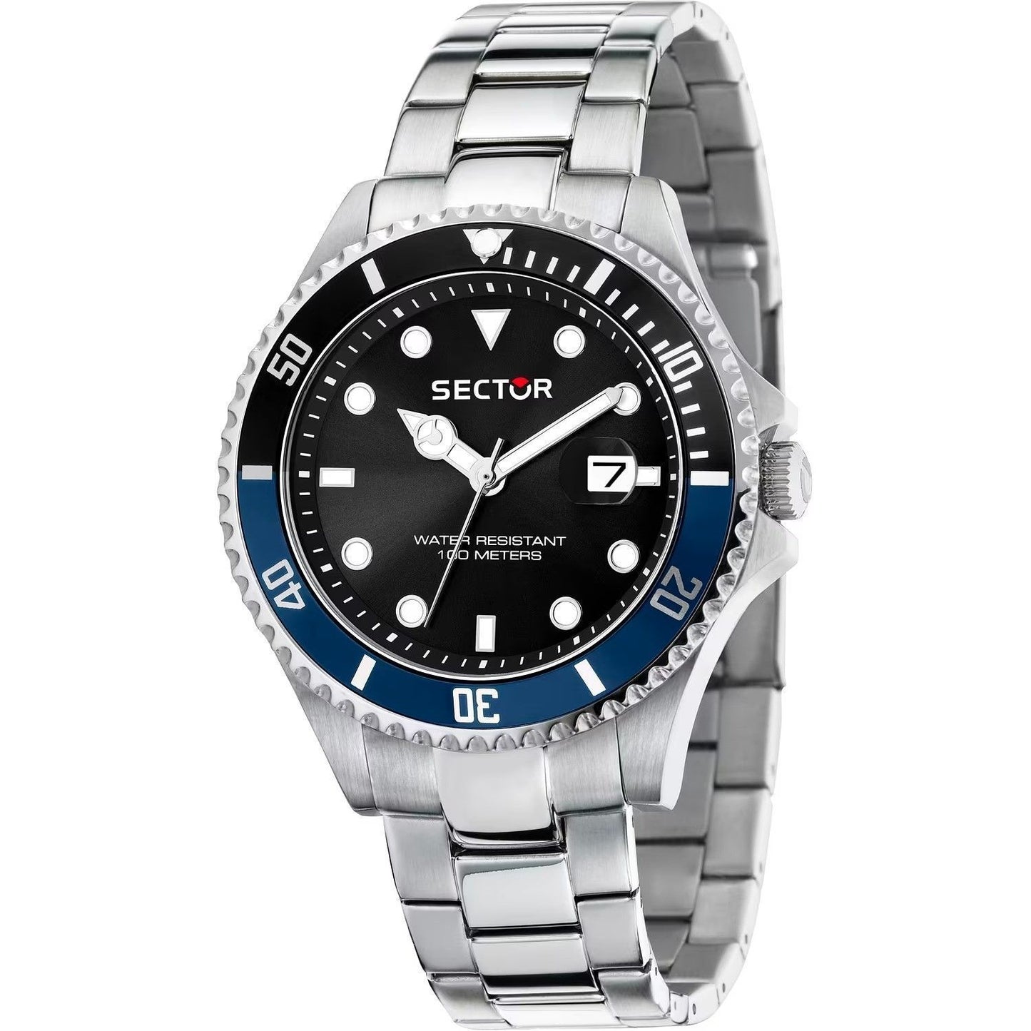 Sector 230 Stainless Steel Black Dial Quartz R3253161060 100M Men's Watch