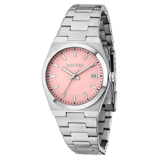 Sector C300 Stainless Steel Pink Dial Quartz R3253301505 Women's Watch