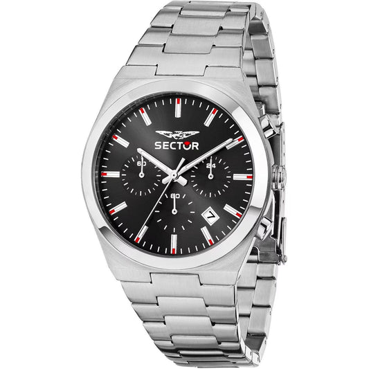 Sector C300 Chronograph Stainless Steel Black Dial Quartz R3273301001 Men's Watch
