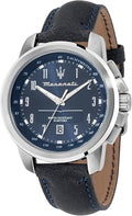 Maserati Successo Tachymeter Bleu