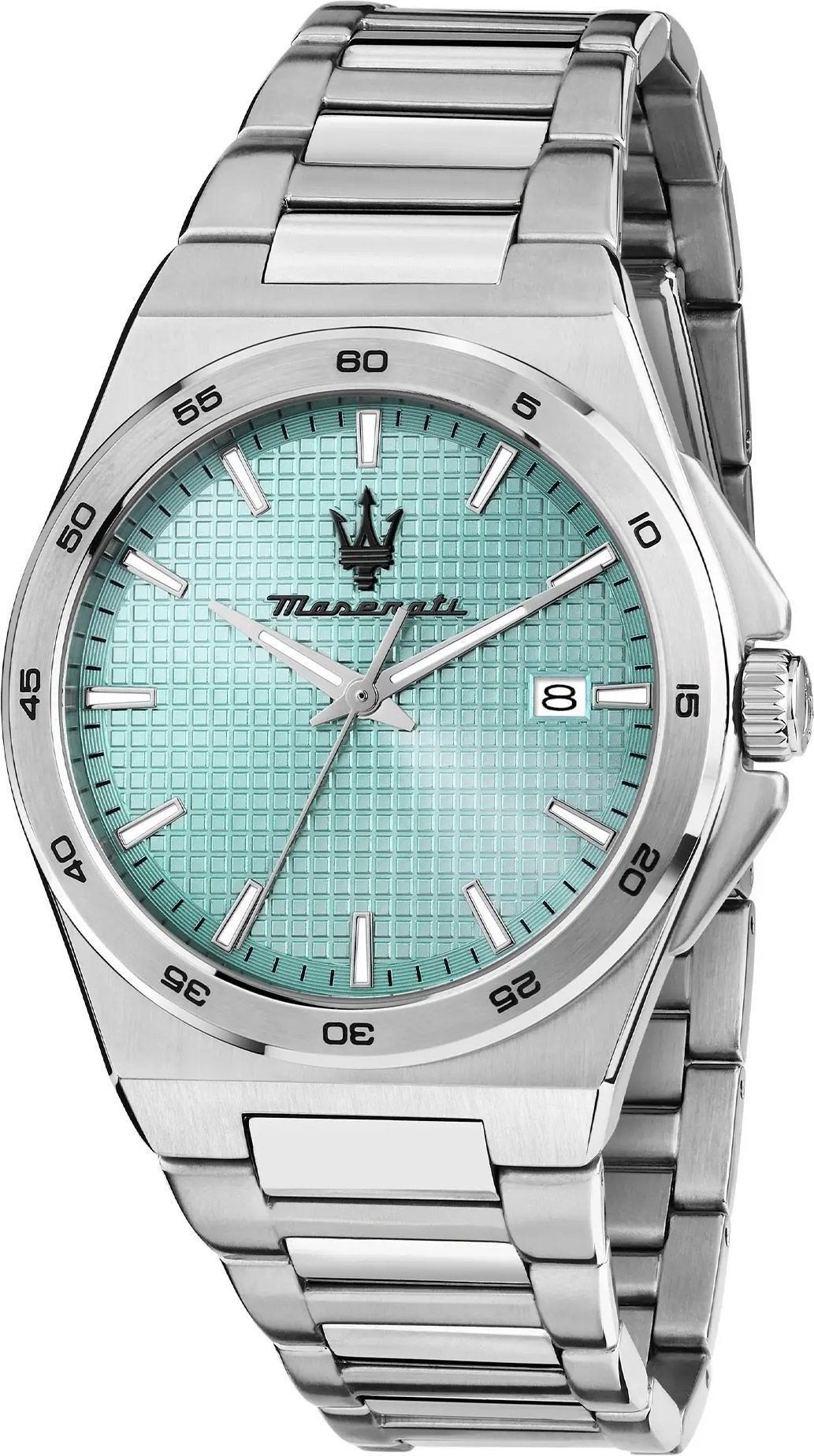 Maserati Velocita Stainless Steel Turquoise Dial Quartz R8853153002 Men's Watch
