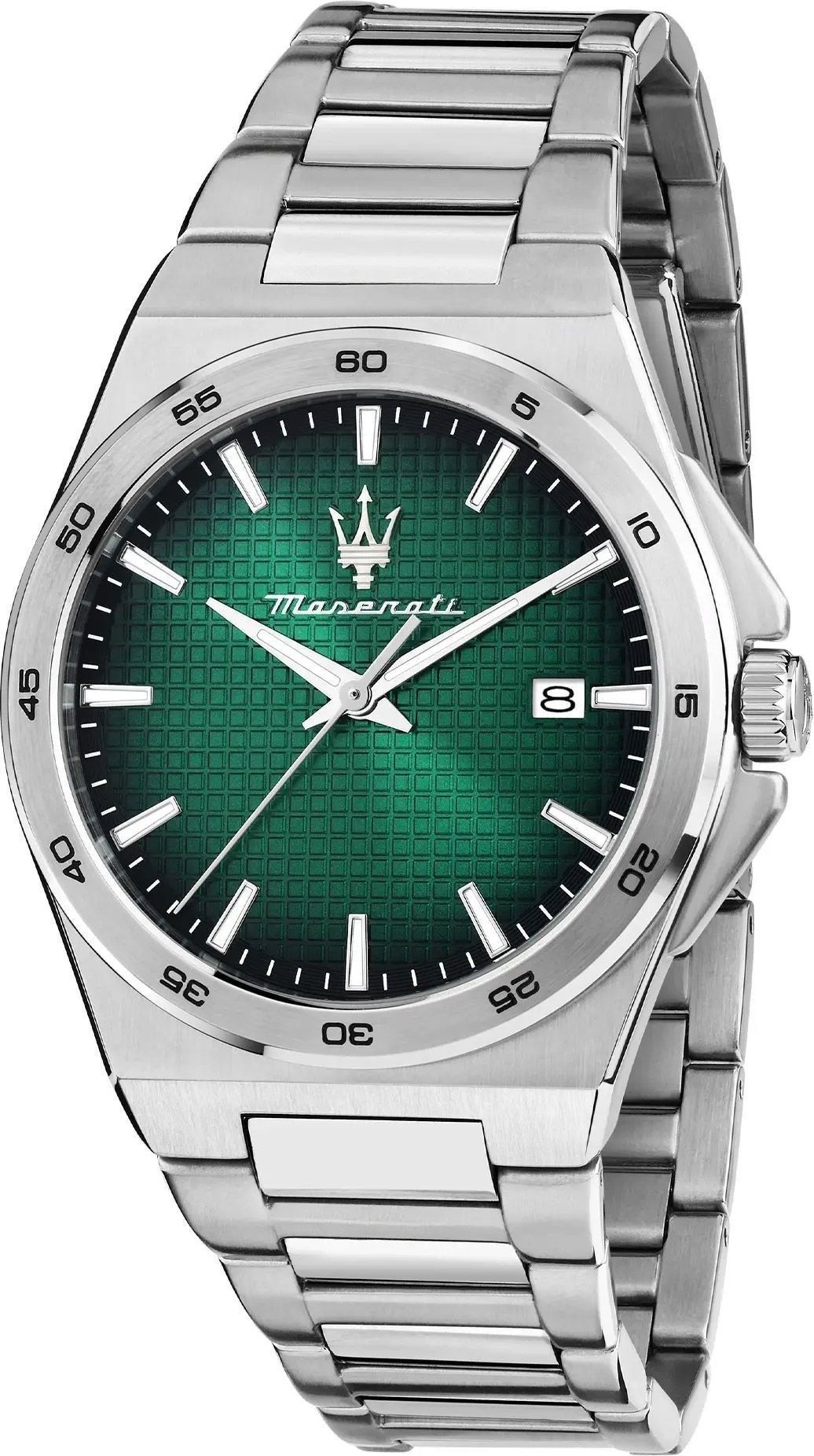 Maserati Velocita Stainless Steel Green Dial Quartz R8853153003 Men's Watch
