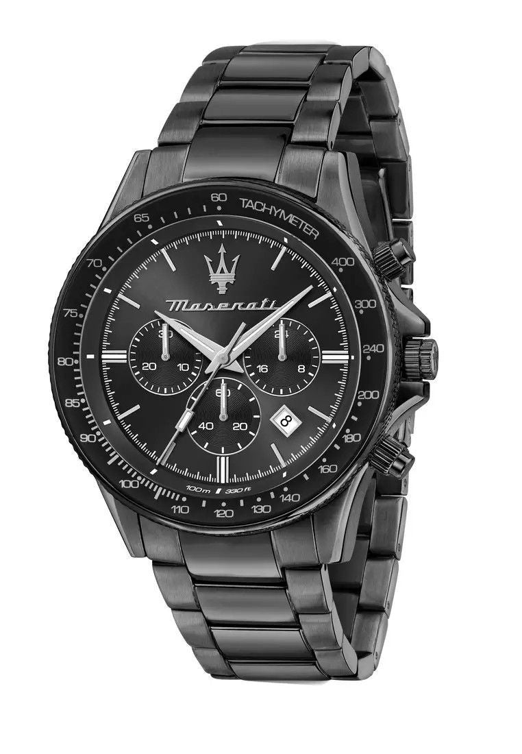 Maserati Sfida Limited Edition Chronograph Grey Dial Quartz R8873640016 100M Men's Watch