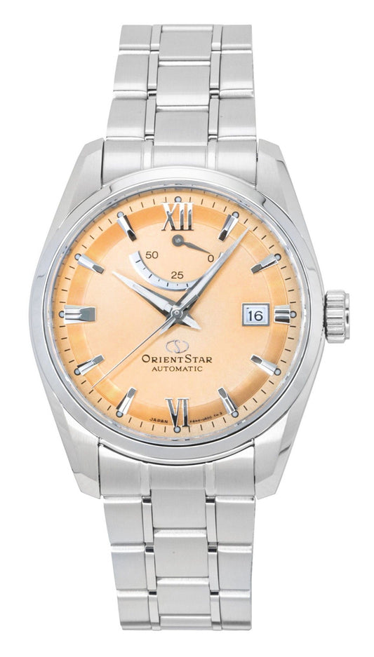 Orient Star Contemporary Stainless Steel Copper Dial Automatic RE-AU0108G 100M Men's Watch