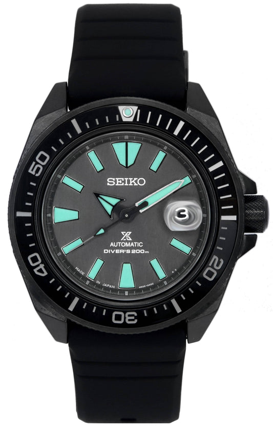 Refurbished Seiko Prospex Samurai Black Series Limited Edition Automatic Diver's SRPH97J1 200M Men's Watch