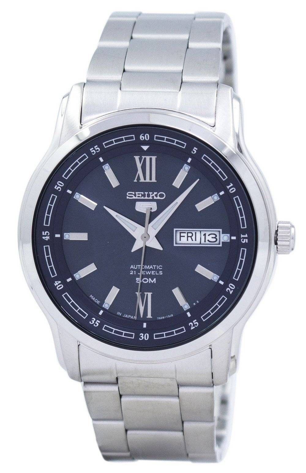 Refurbished Seiko 5 Automatic Japan Made SNKP17 SNKP17J1 SNKP17J Men's Watch