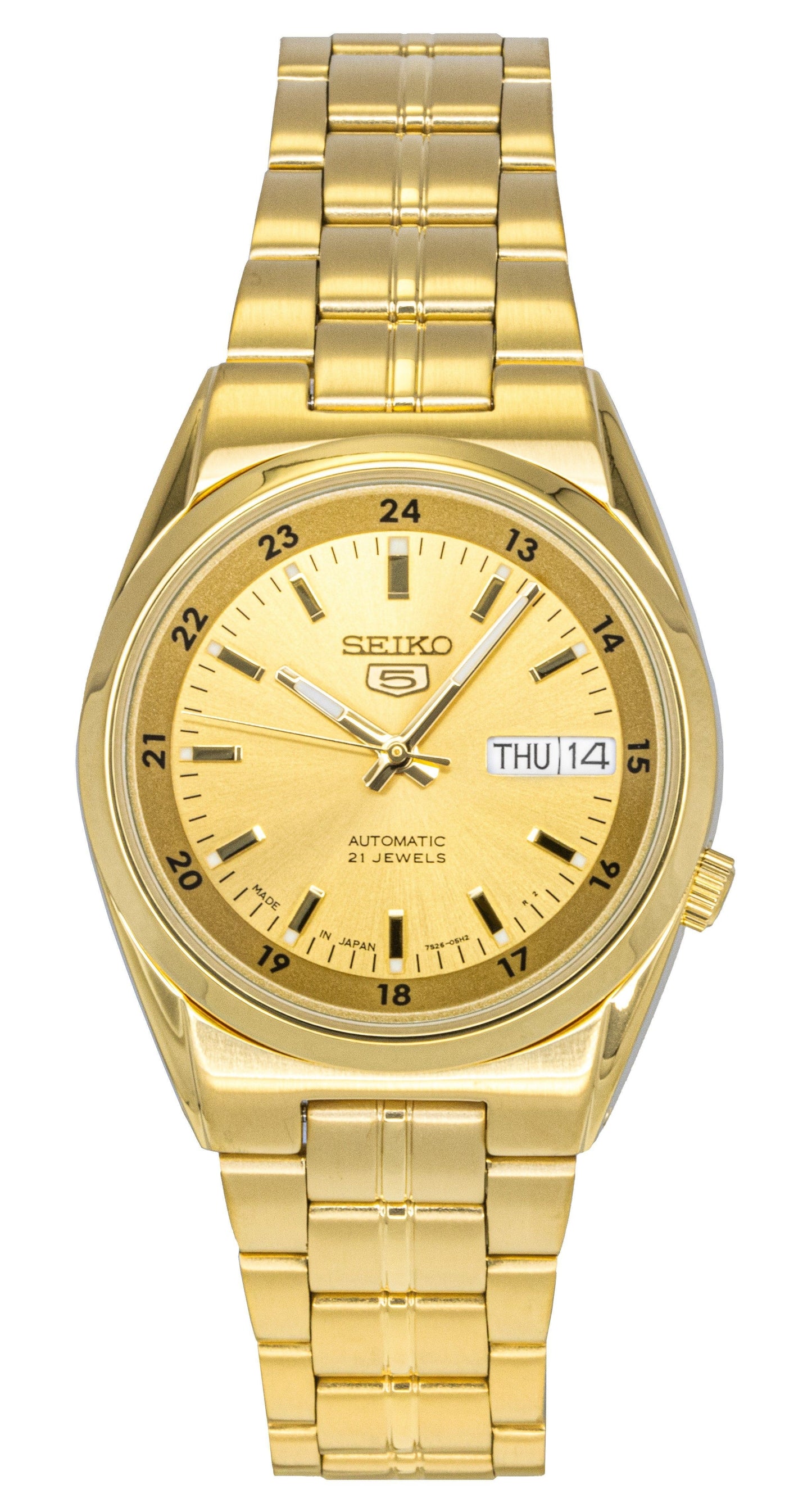 Refurbished Seiko 5 Automatic 21 Jewels Japan Made SNK574 SNK574J1 SNK574J Men's Watch