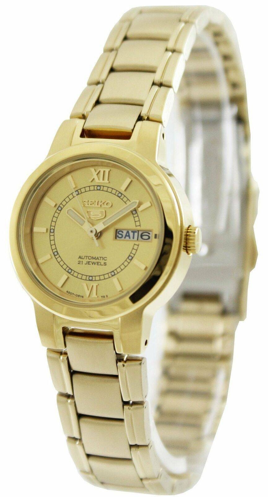 Refurbished Seiko 5 Automatic 21 Jewels SYME58 SYME58K1 SYME58K Women's Watch