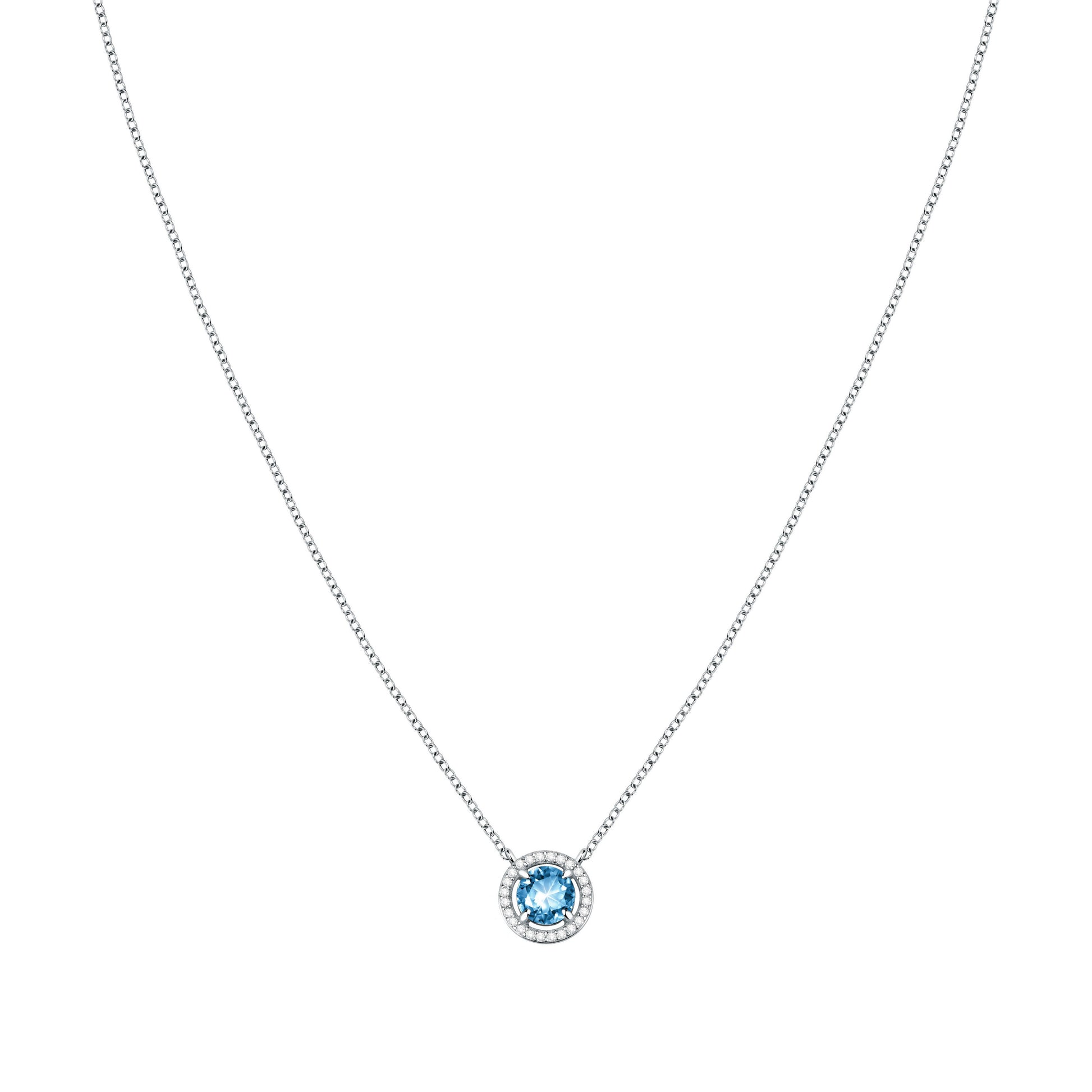 Morellato Tesori 925 Silver Spotlight Necklace SAIW94 For Women