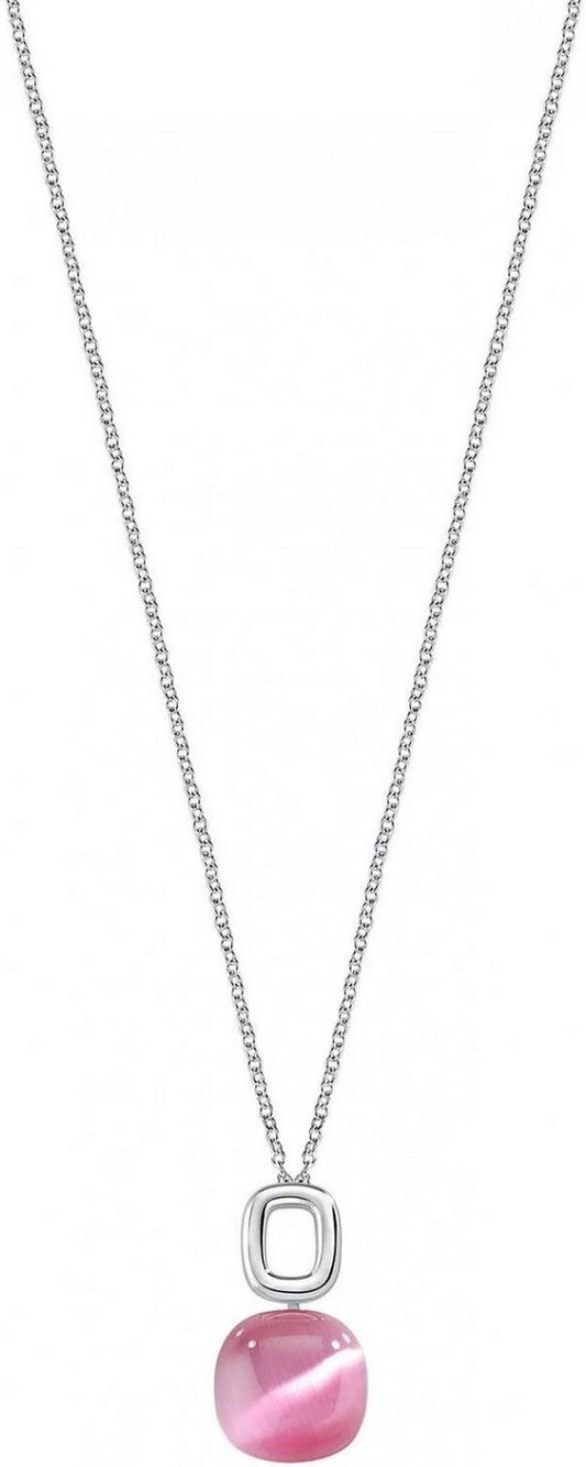 Morellato Gemma Sterling Silver Cat Eye Stone SAKK23 Women's Necklace