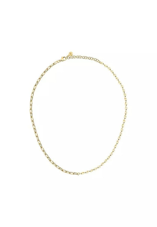 Morellato Intrecci Gold Tone Steel Necklace SAZC08 For Women