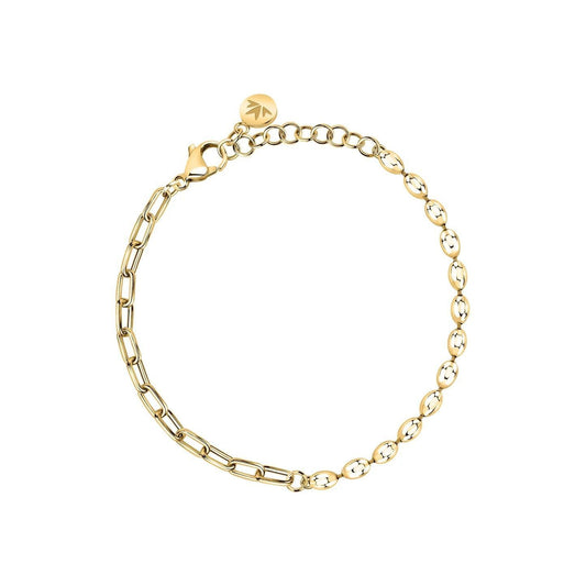 Morellato Intrecci Gold Tone Steel Bracelet SAZC11 For Women