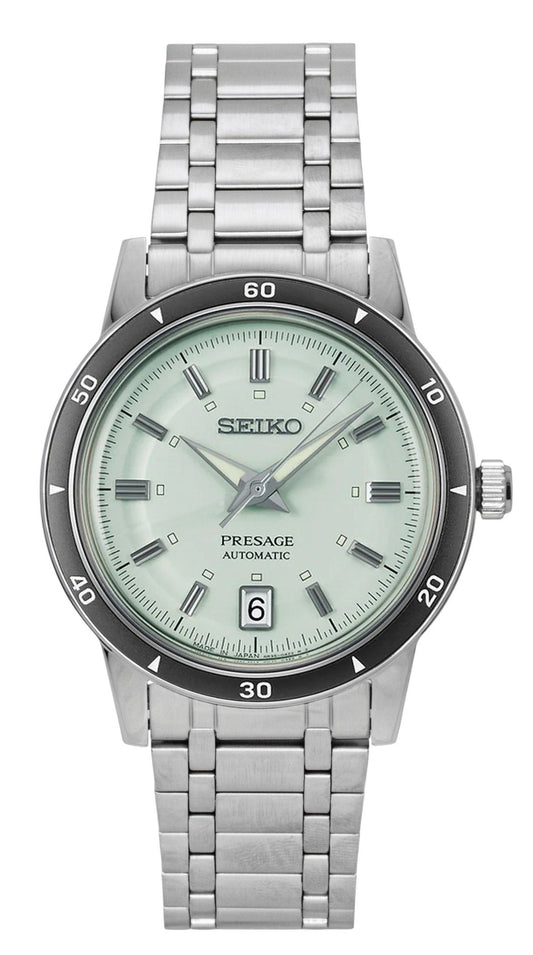 Seiko Presage Style 60's Stainless Steel Mint Green Dial Automatic SRPL71J1 Men's Watch
