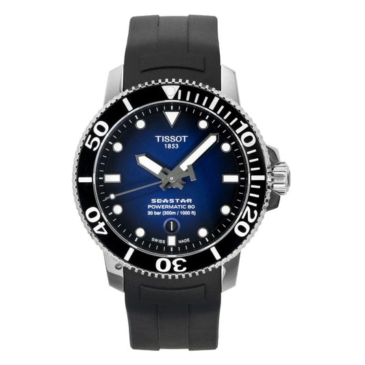 Tissot T-Sport Seastar 1000 T120.407.17.041.00 T1204071704100 Powermatic 80 Automatic 300M Men's Watch