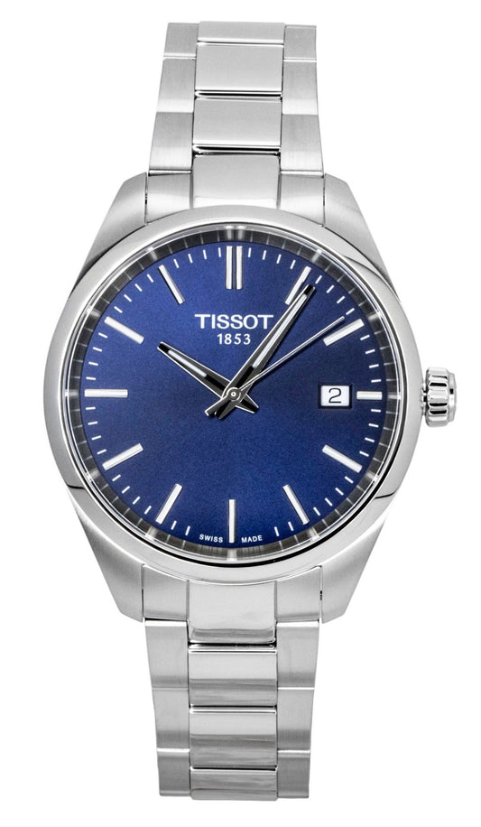 Tissot PR 100 Stainless Steel Blue Dial Quartz T150.210.11.041.00 100M Women's Watch